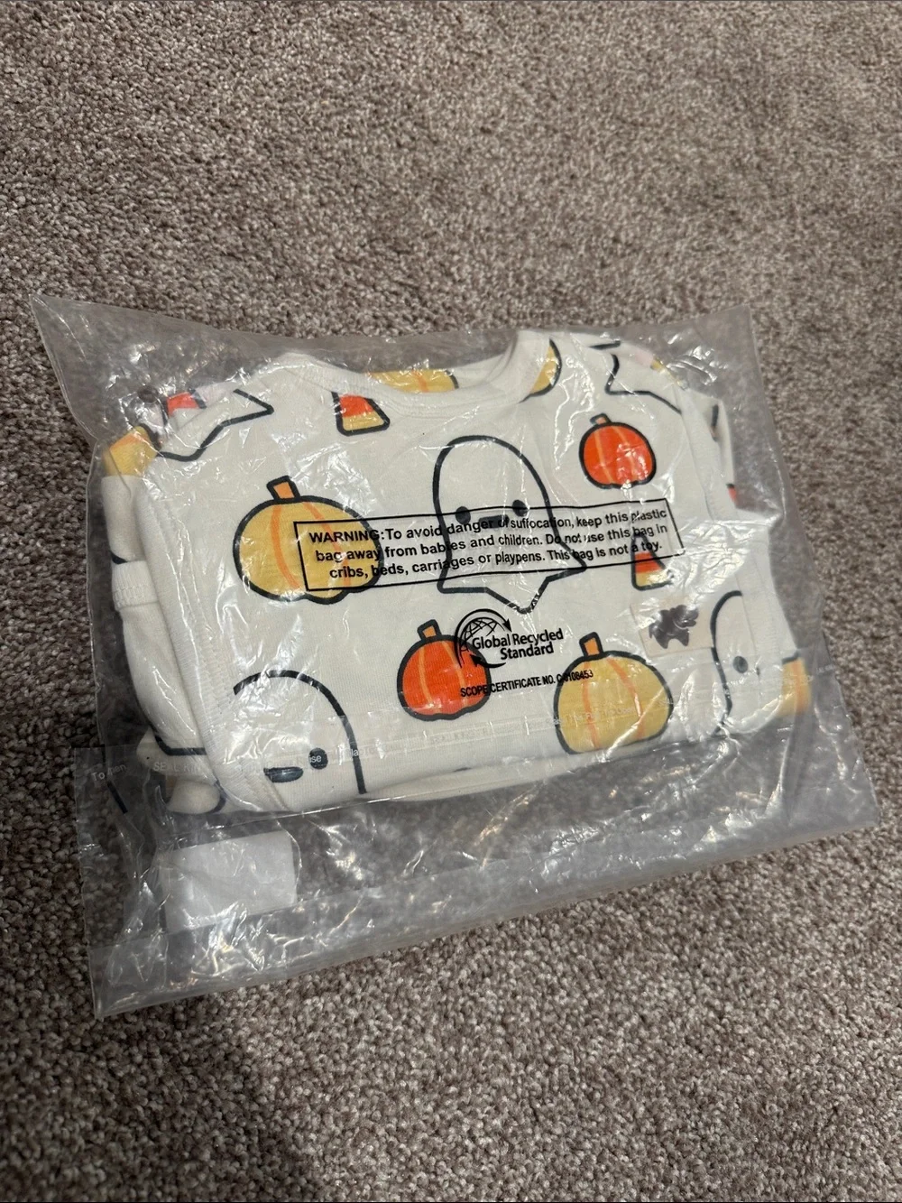 M+A by Monica + Andy Organic Cotton First Moves Set (Happy Halloween 🎃)
